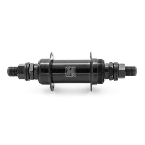 MAZA HTR 36 HOYOS CALIBRE 14 EJE 14 MM ACERO NEGRO TRASERA BMX PARA RUEDA LIBRE CON RODAMIENTO EN BALA PIEZA