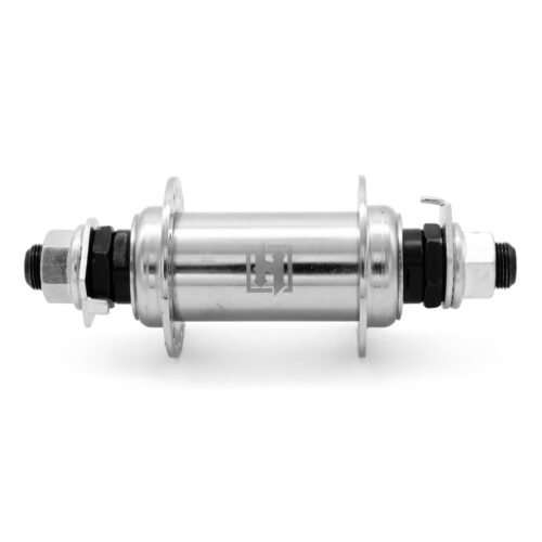 MAZA HTR 36 HOYOS CALIBRE 14 EJE 14 MM ACERO CROMADO DELANTERA BMX PARA RUEDA LIBRE CON RODAMIENTO EN BALA PIEZA